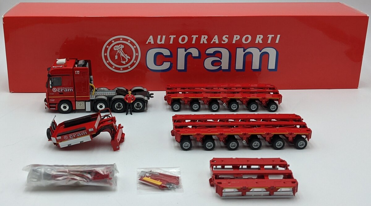WSI 1783 1:50 Mercedes Actros MP3 LH 8x4 Autortansport Cram NIB