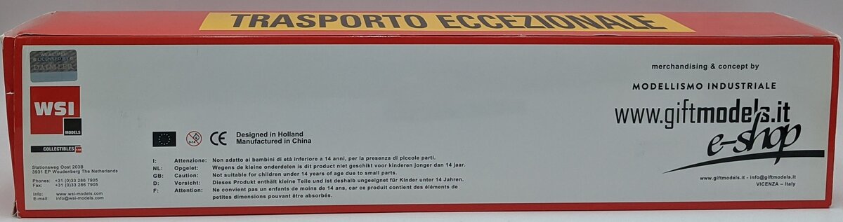 WSI 1783 1:50 Mercedes Actros MP3 LH 8x4 Autortansport Cram NIB