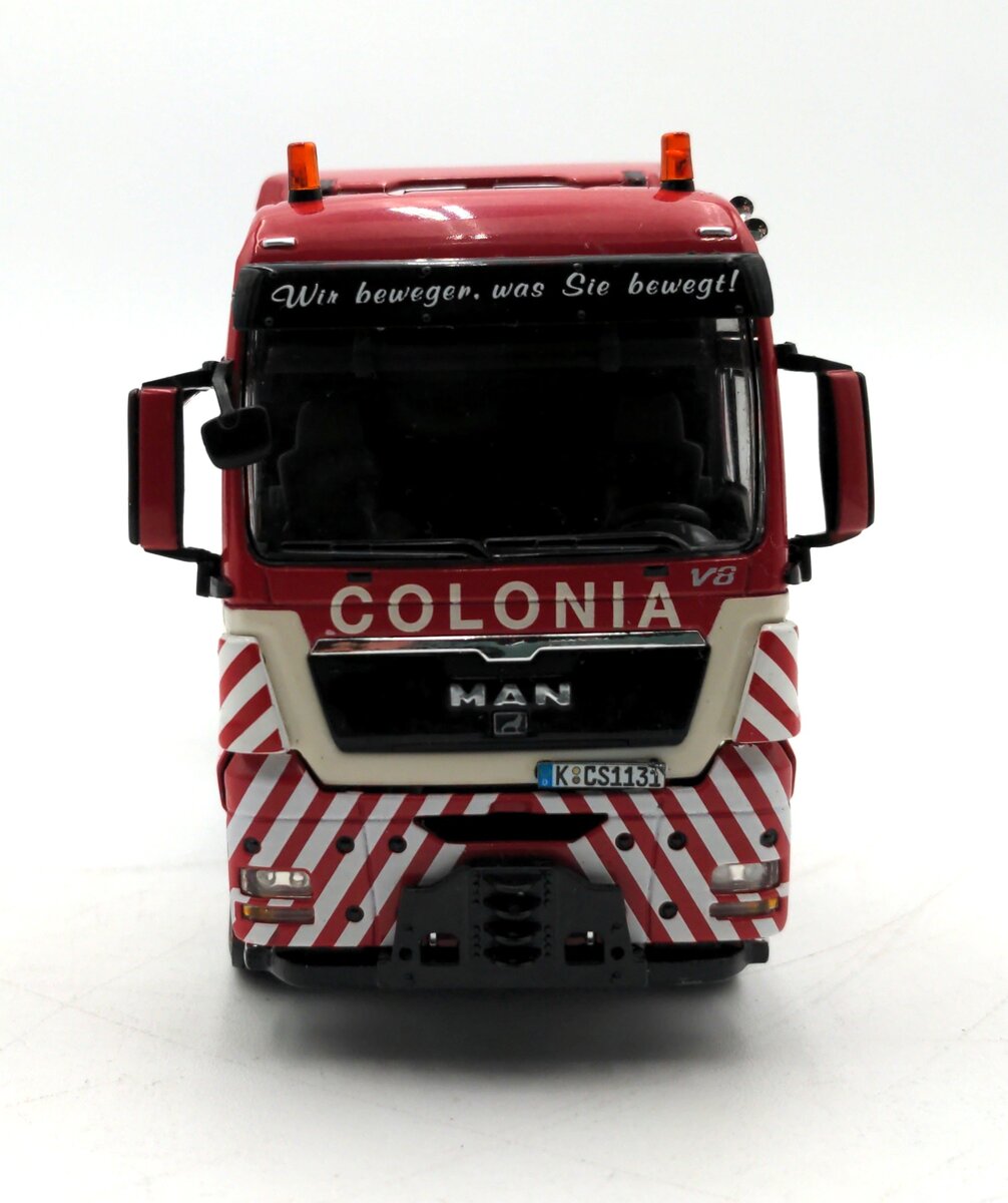 WSI 9590 1:50 Scale Colonia Man TGX XXL 8x4 w/ Euro Low-Loader NIB