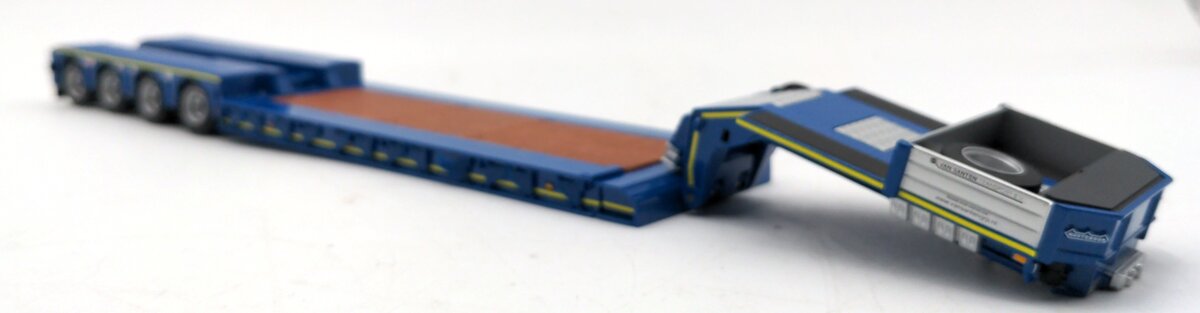WSI 9477 1:50 Scale Van Santen Man TGX XXL 8x4 w/ Euro Low-Loader w/ Interdolly EX/Box