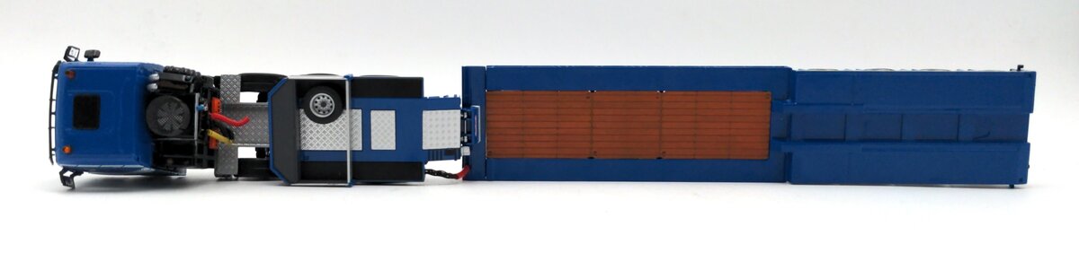 WSI 9477 1:50 Scale Van Santen Man TGX XXL 8x4 w/ Euro Low-Loader w/ Interdolly EX/Box