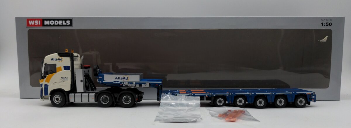 WSI 01-2463 1:50 Scale Altead Volvo FH4 Glob. 6x4 & Low Loader 5-Axel Pendel X NIB