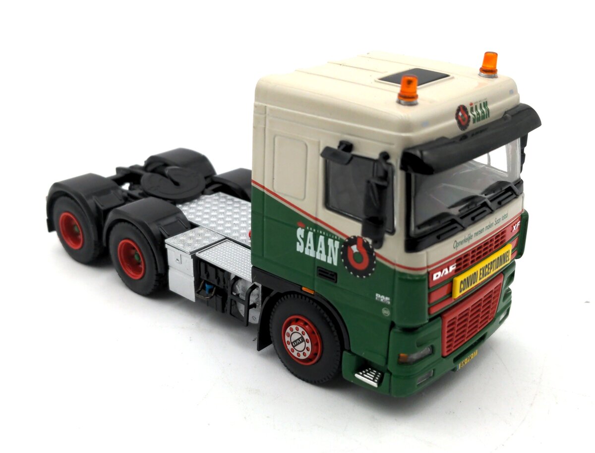 WSI 9270 1:50  Koninkijke Saan DAF XF95 6x4 w/ Nooteboom 4-axle Euro low loader VG/Box