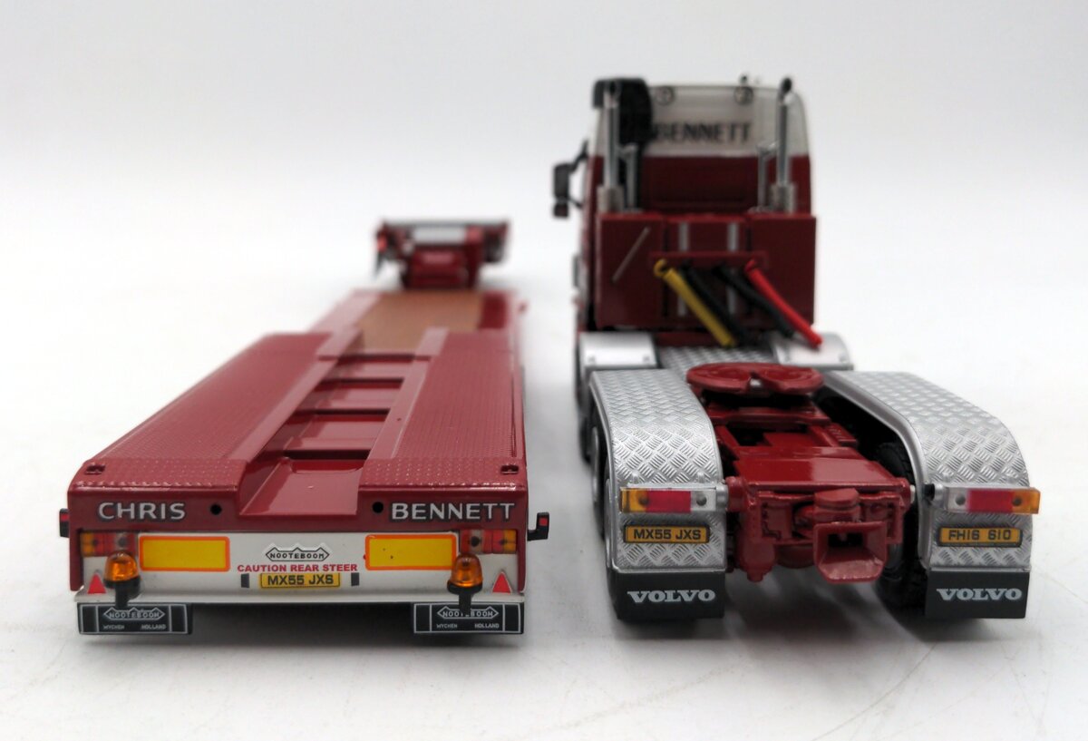WSI 9639 1:50 Scale Bennett Volvo FH XL w/ Euro 4 & Interdolly EX/Box
