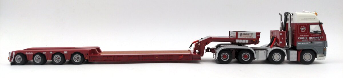 WSI 9639 1:50 Scale Bennett Volvo FH XL w/ Euro 4 & Interdolly EX/Box