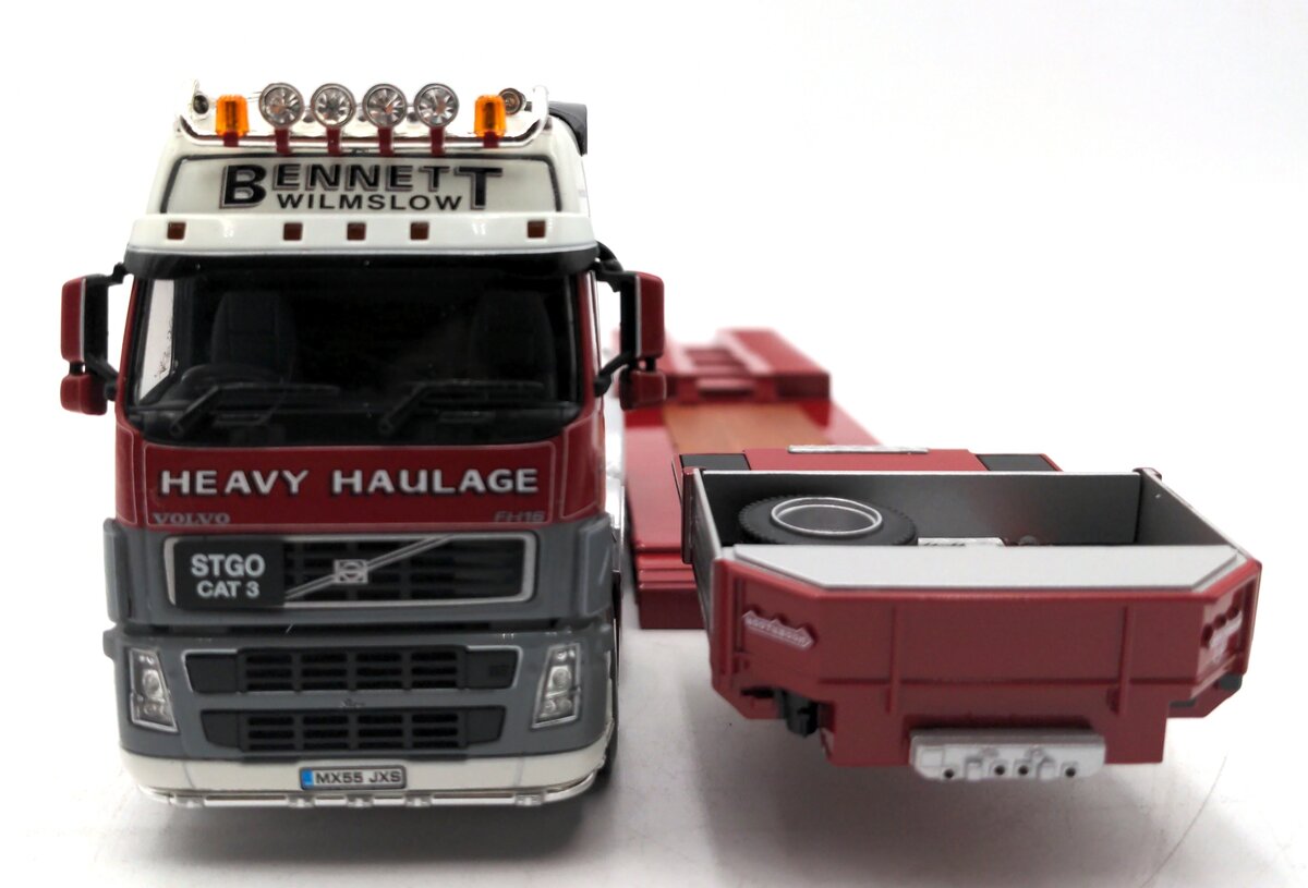 WSI 9639 1:50 Scale Bennett Volvo FH XL w/ Euro 4 & Interdolly EX/Box