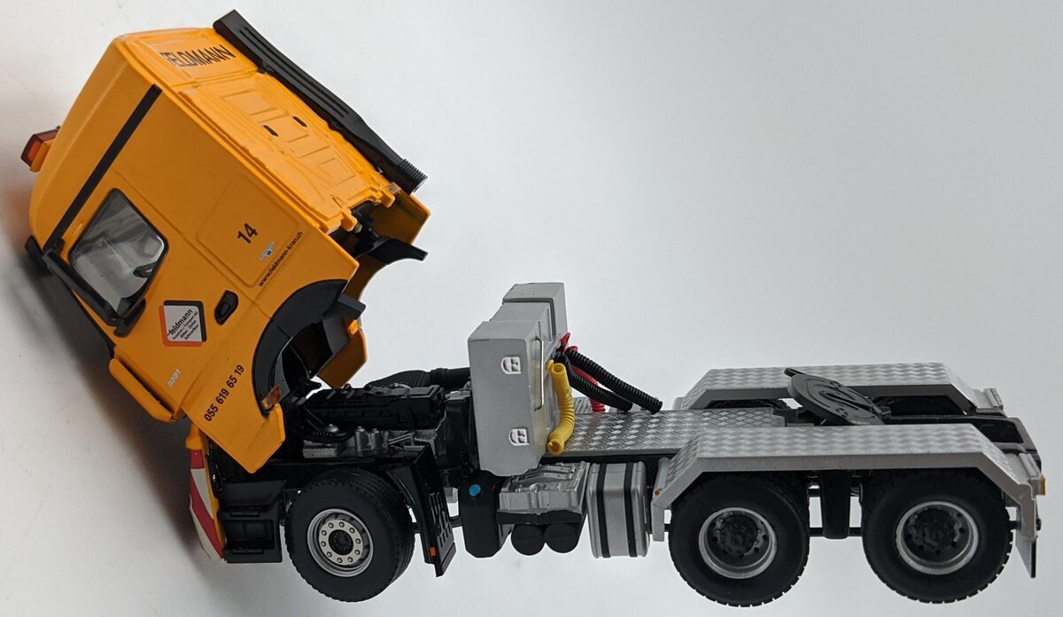 WSI 01-1697 1:50 Feldmann Mercedes-Benz Actros Big Space Semi NIB