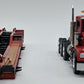 WSI 34-2024 1:50 Red Kenworth T800 8x4 Day Cab with 4-Axle Rogers Lowboy Trailer NIB