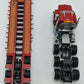 WSI 34-2024 1:50 Red Kenworth T800 8x4 Day Cab with 4-Axle Rogers Lowboy Trailer NIB