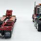 WSI 34-2024 1:50 Red Kenworth T800 8x4 Day Cab with 4-Axle Rogers Lowboy Trailer NIB