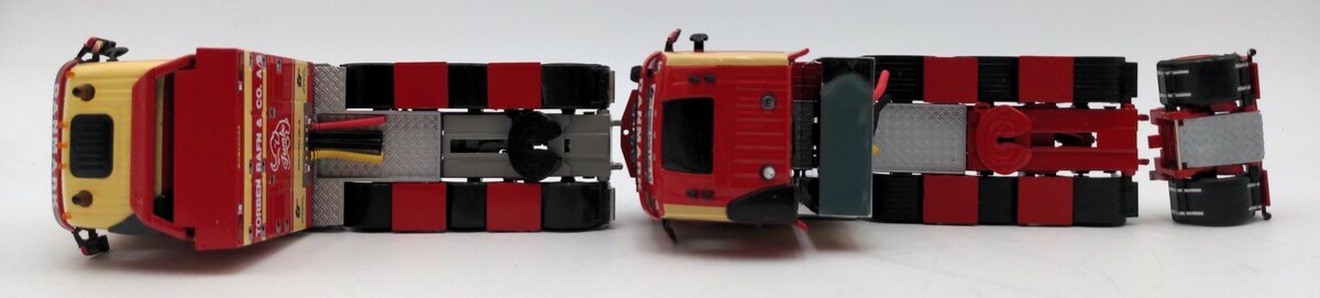 WSI 10-1487 1:50 Volvo FH4 Glob. XL 8x4 & Volvo FH2 Glob. XL 8x4 & Add on Axel VG/Box