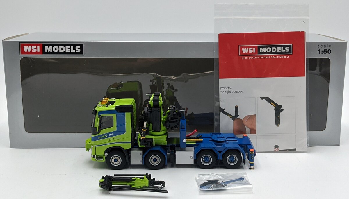 WSI 01-2233 1:50 Nordic Crane Volvo FH4 Sleeper Cab Tractor NIB