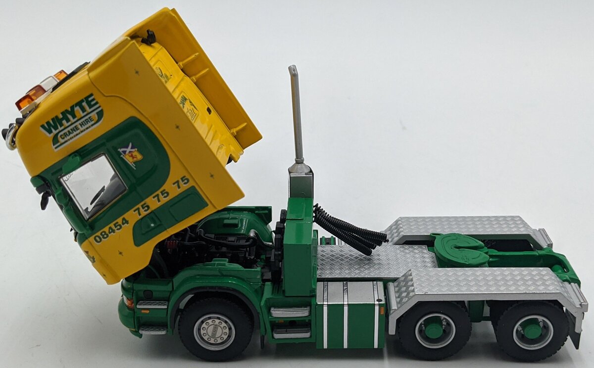 WSI 02-1152 1:50 Scania Topline 6 x 4 W/ Ballast Oplegger White NIB