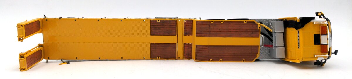 WSI 01-1095 1:50 Scale Keller & Hess Volver FH3 Globetrotter 6x4 Semi Low-Loader NIB