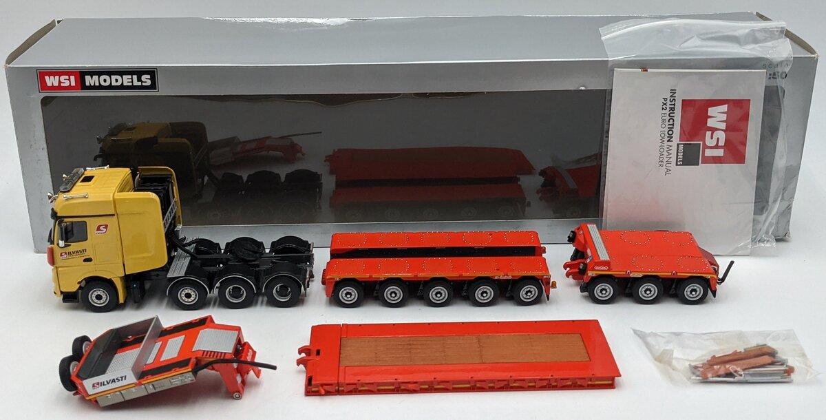 WSI 01-1728 1:50 Silvasti Mercedes-Benz Arocs Big Space SLT 8x4 NIB