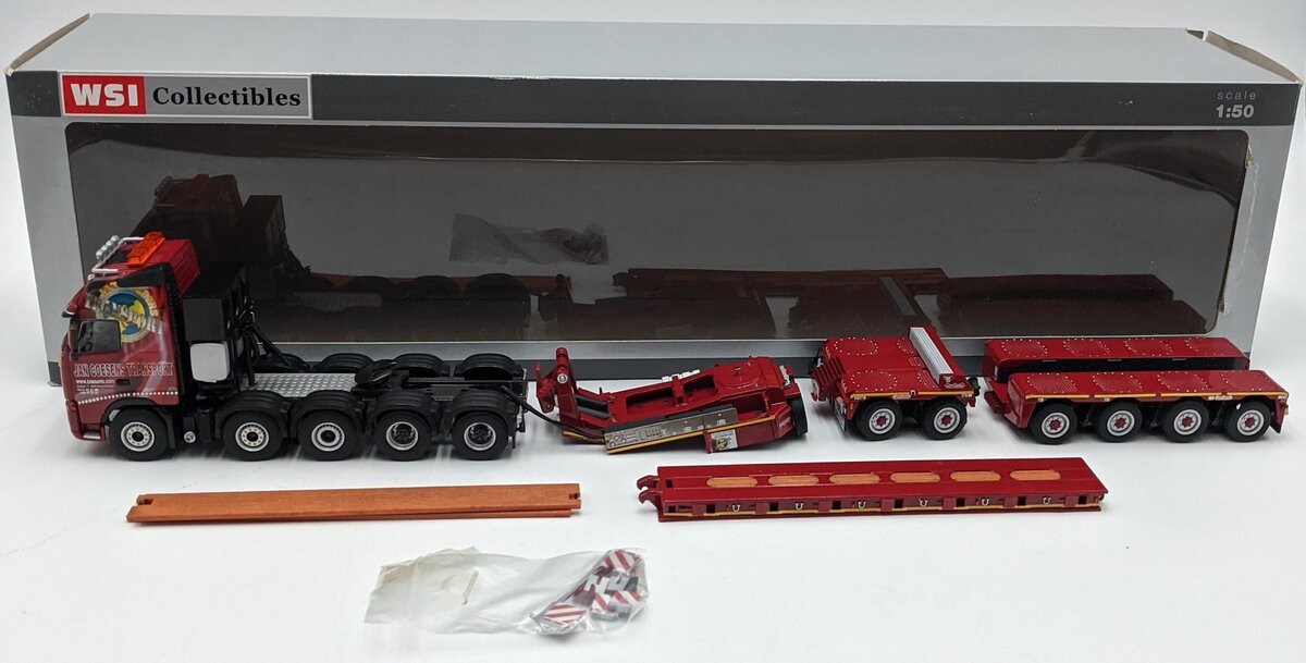 WSI 01-1257 1:50 Jan Coesens Volvo FH2 Globetrotter XL with Nooteboom NIB