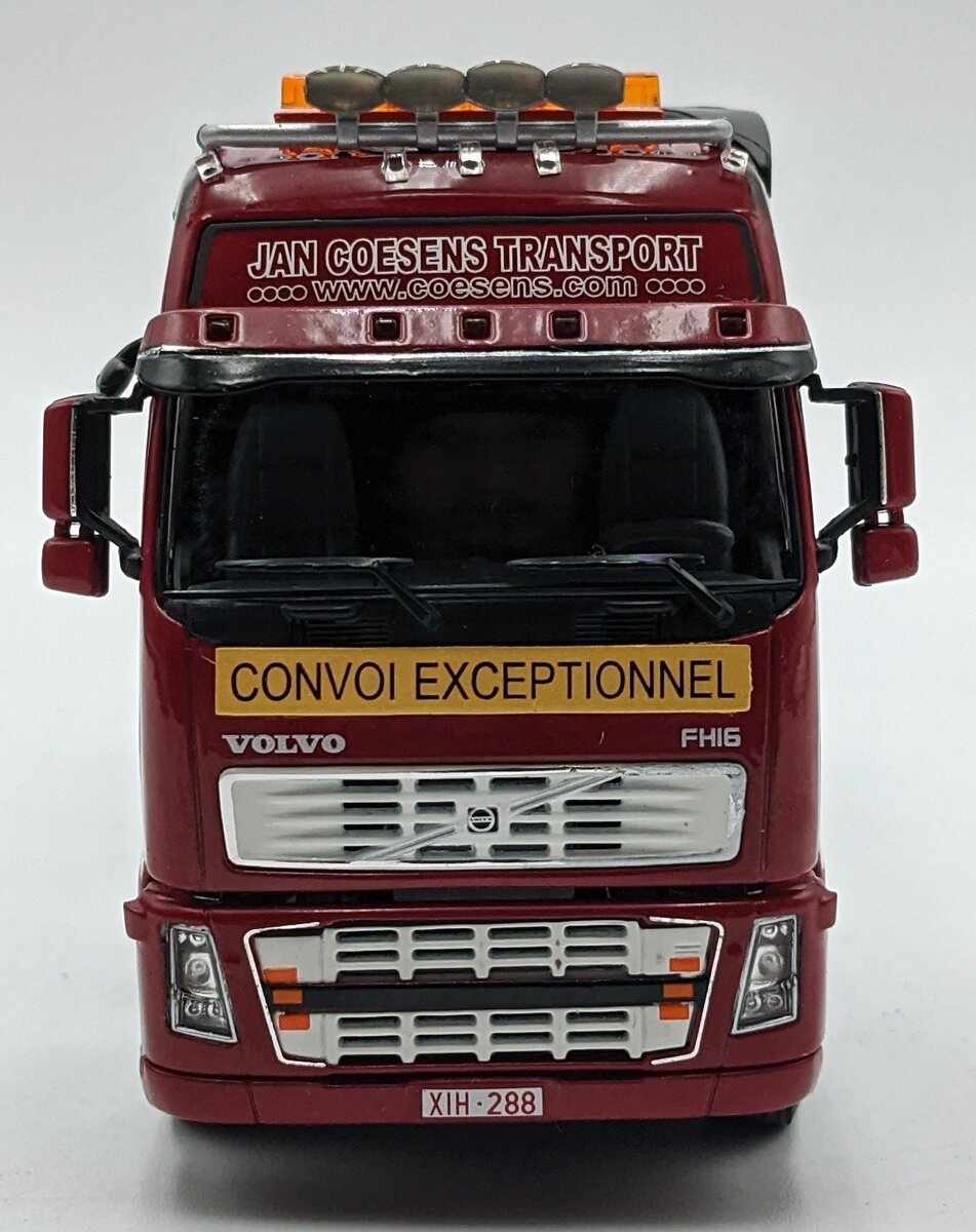 WSI 01-1257 1:50 Jan Coesens Volvo FH2 Globetrotter XL with Nooteboom NIB
