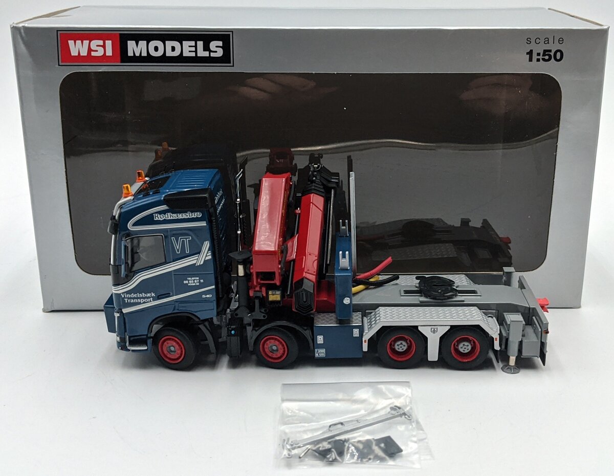 WSI 01-2648 1:50 Vindelsbæk Transport A / S - Volvo FH4 Globetrotter 8x4 Tractor NIB