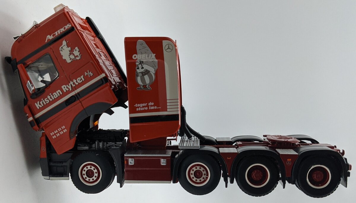 WSI 01-1923 1:50 Mercedes Actros MP4 Big Space SLT 8 x 4 NIB