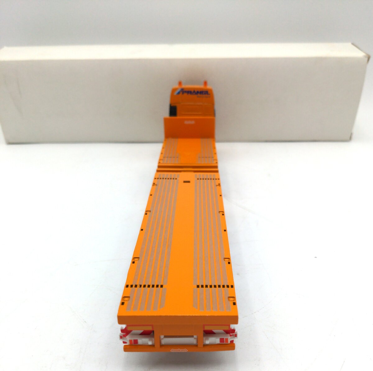 Conrad 66145-0 1:50 Diecast 3-Axel Tractor w/4-Axel Tele-trailer Prangl Truck NIB