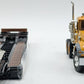 First Gear 50-3135K 1:50 Komatsu Mack Granite MP W/Lowboy Trailer Yellow NIB