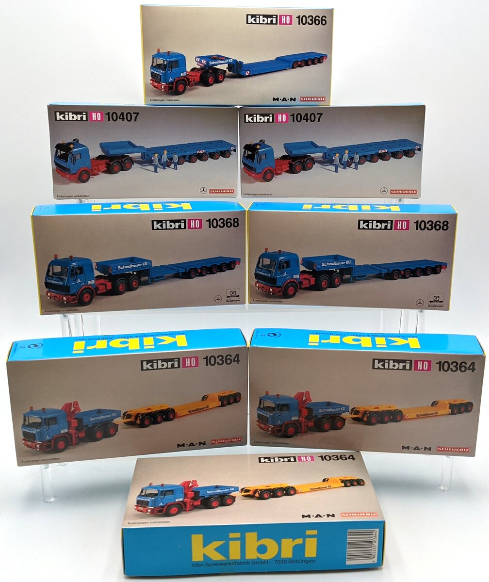 Kibri 10790 1:87 Spec Bonus Set Transport Schmidbauer KG NIB