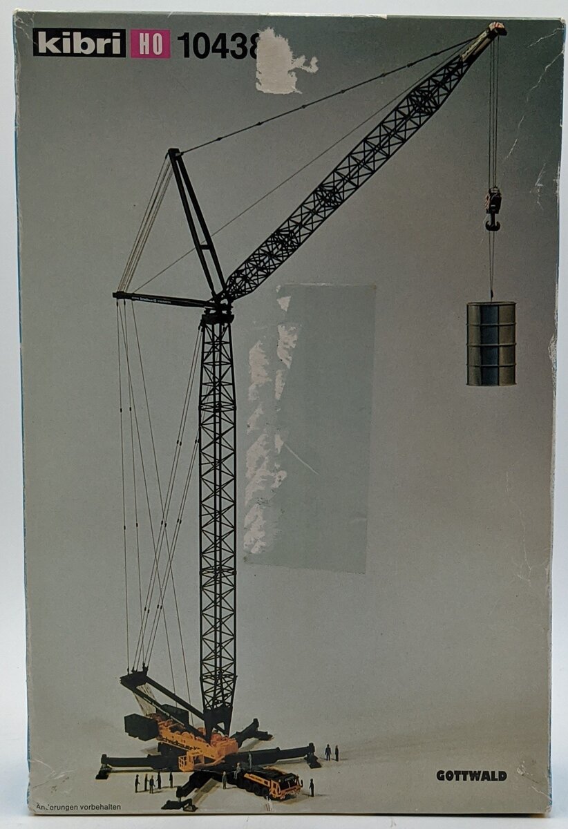 Kibri 10438 HO Schmidbauer Girder - Frame Crane w/Jib NIB