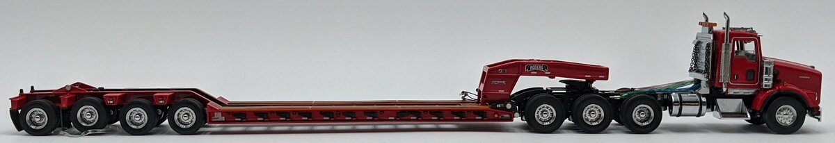 Sword Models SW3102-RR 1:50 Kenworth T800W 4-Axle Day Cab & Rogers Lowboy NIB
