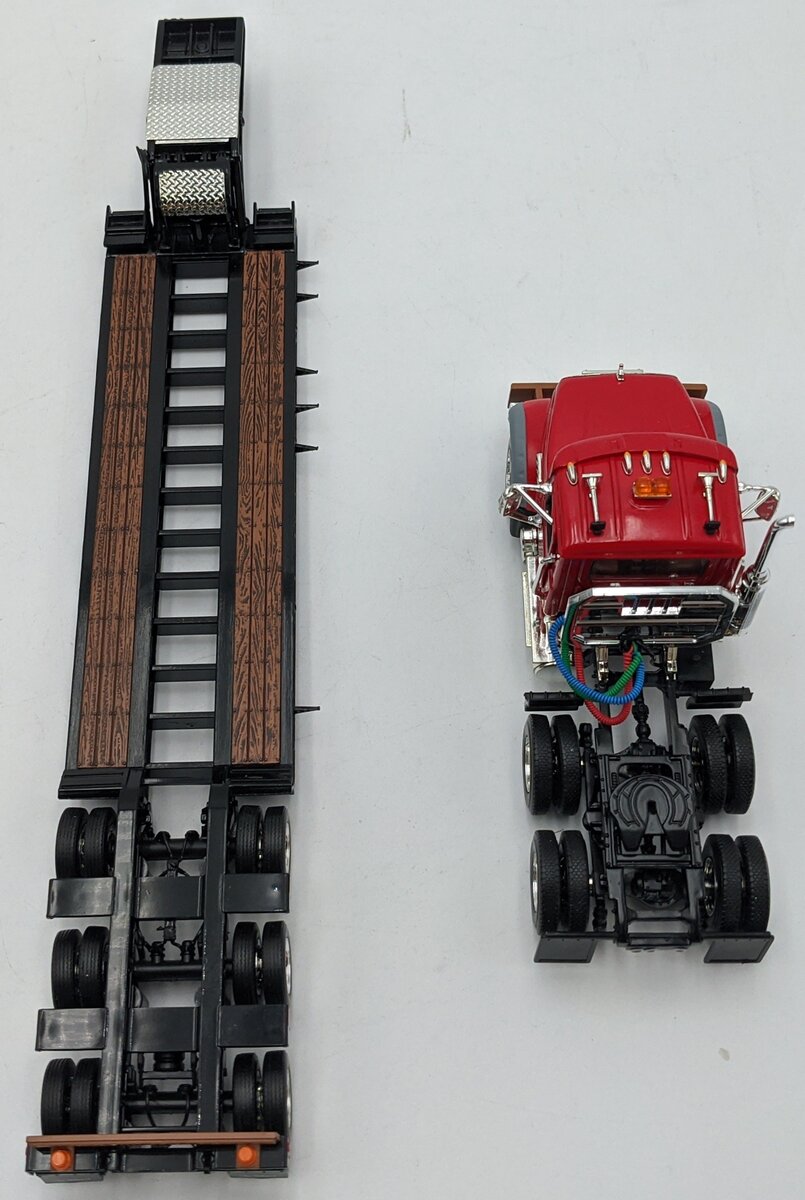First Gear 59-3103 1:50 Mack Granite MP W/Lowboy Trailer Iowa Hwy Dept NIB