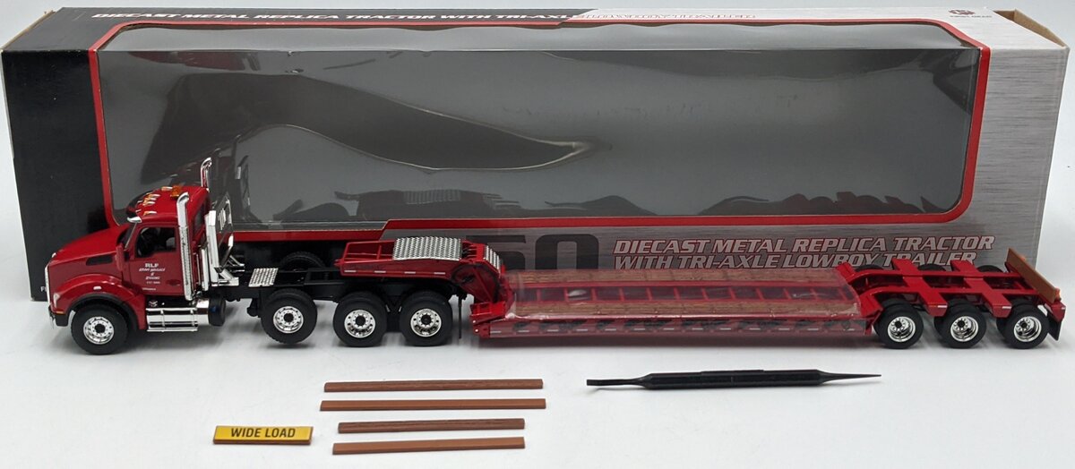 First Gear 59-3282 1:50 Kenworth Talbert Lowboy - RLF Heavy Haulage NIB