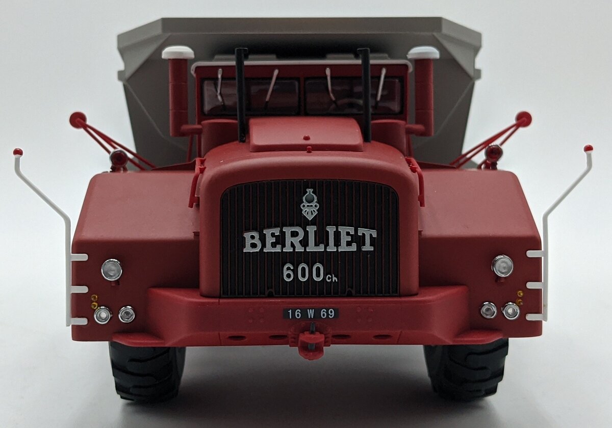 Norev 690033 1:43 Berliet T100 Dump Truck Red & White NIB