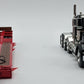 First Gear 50-3184 1:50 Peterbilt 367 Day Cab W/Lowboy Red/Black NIB