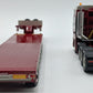 Lion Toys 1:50 MAN Heavy Haul Tractor W/Lowboy Trailer Red & White VG/Box