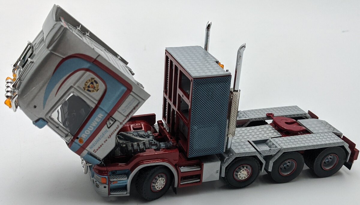 Tekno 61566 1:50 Scania R Series Topline Goldhofer XLE Brouwer NIB