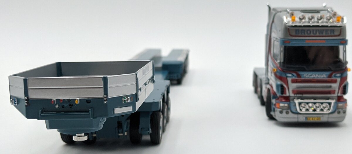 Tekno 61566 1:50 Scania R Series Topline Goldhofer XLE Brouwer NIB