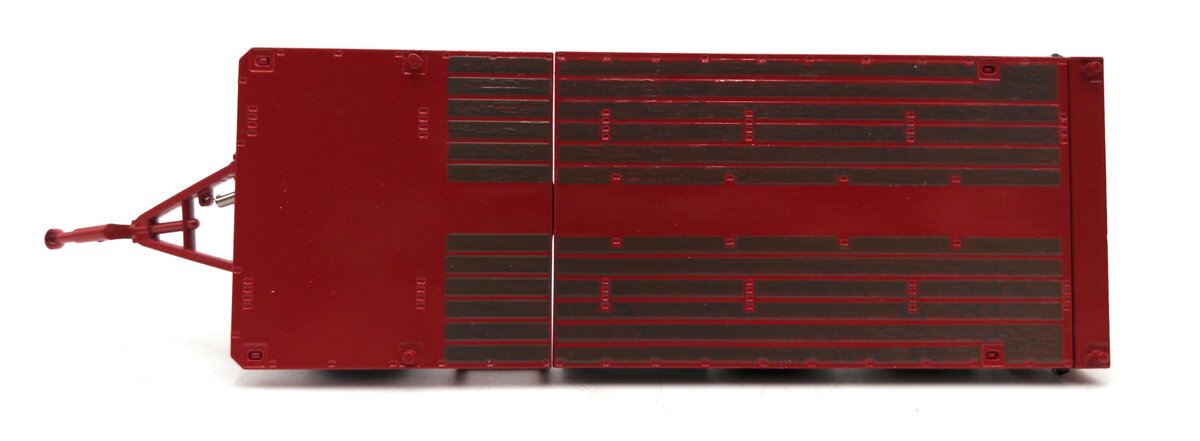 Tekno TB 000074 1:50 Scale Flatbed trailer 3 axle red NIB