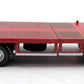 Tekno TB 000074 1:50 Scale Flatbed trailer 3 axle red NIB