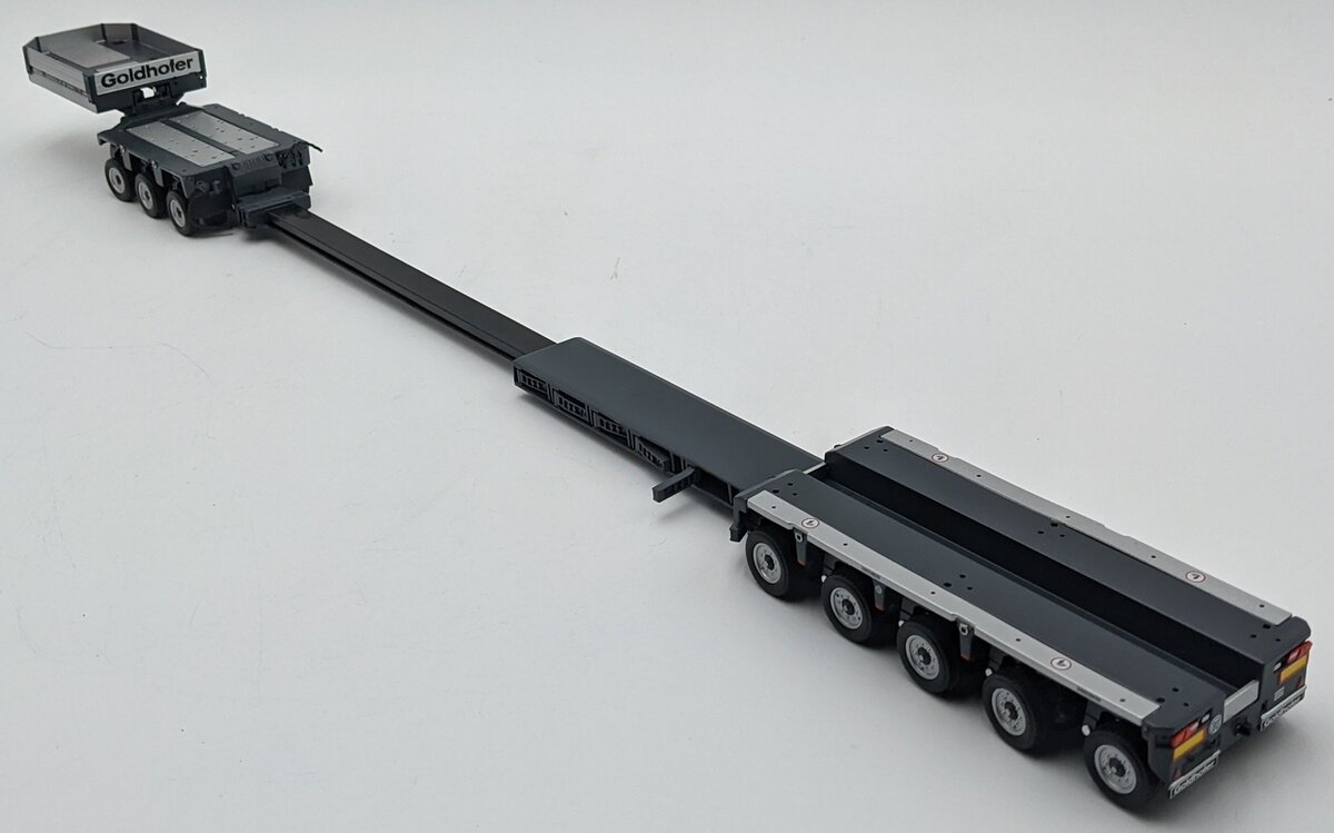 Tekno 59459 1:50 T.B. Goldhofer XLE Trailer Gray NIB