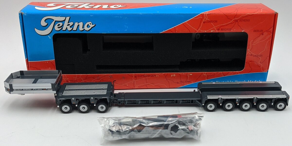 Tekno 59459 1:50 T.B. Goldhofer XLE Trailer Gray NIB