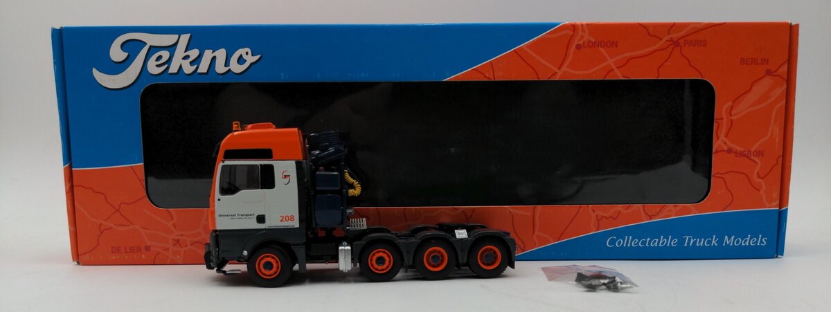 Tekno 8970F 1:50 Scale Universal Transport Semi-Truck NIB