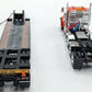 First Gear 50-3356 1:50 Peterbilt Model 367 with Tri-Axle Lowboy Trailer Orange NIB