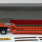 First Gear 59-3103 1:50 Peterbilt 367 Semi Truck W/Lowboy Trailer Orange NIB