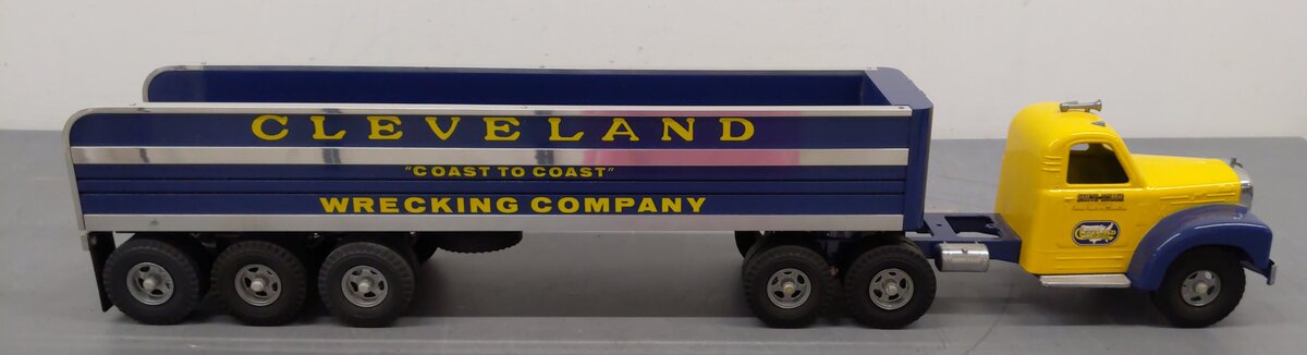 Smith Miller 1:16 Scale 1995 Cleveland Wrecking Mack B Truck w/ Dump Trailer LN