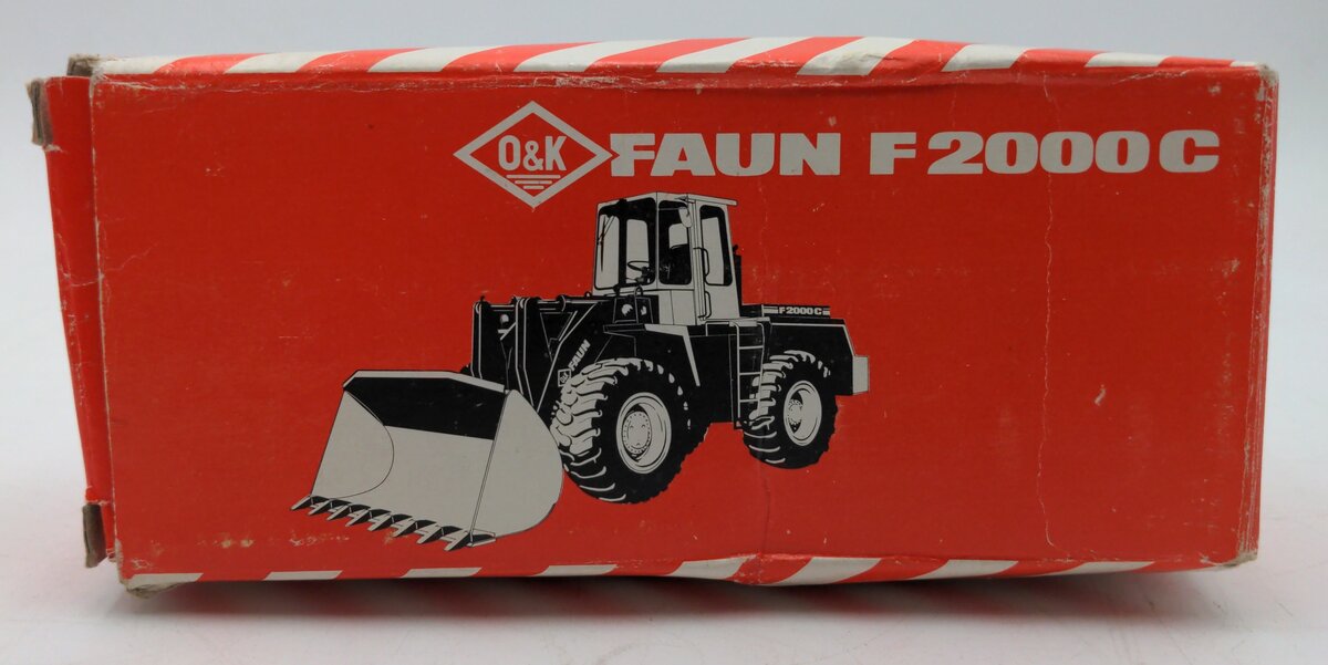 NZG 192 1:50 Scale Diecast O&K Faun F 2010 Wheel Loader EX/Box