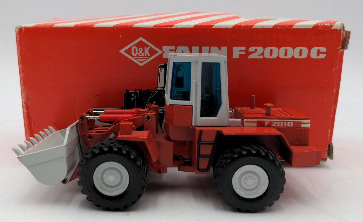 NZG 192 1:50 Scale Diecast O&K Faun F 2010 Wheel Loader EX/Box