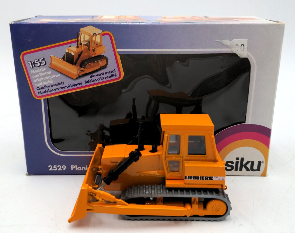 Siku 2529 1:55 Scale Scale Diecast Liebherr 741 Bulldozer NIB