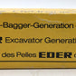 NZG 239 M 1:50 Scale Diecast Eder M835 Excavator EX/Box
