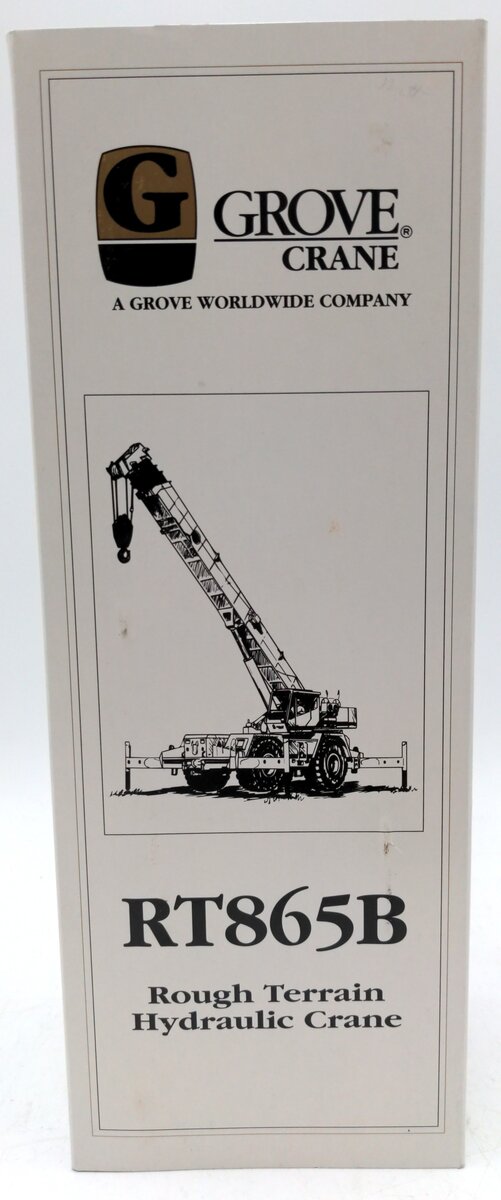 NZG 394 1:55 Scale Diecast RT865B Rough Terrain Hydraulic Crane VG/Box