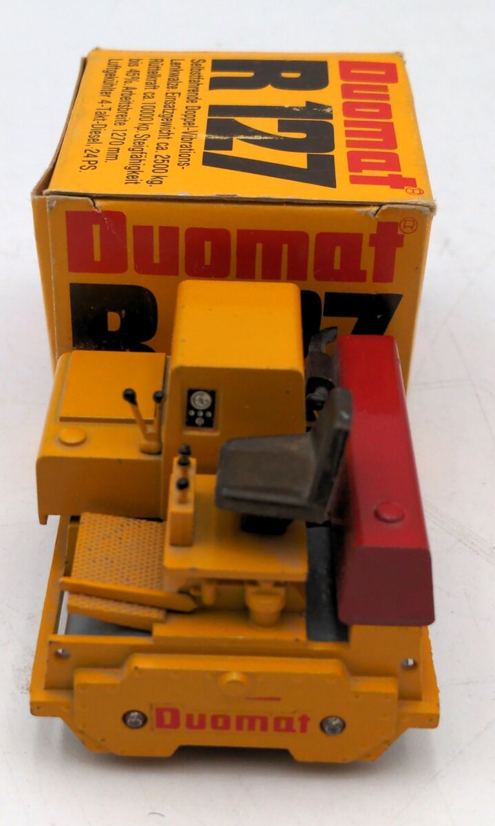 NZG 128 1:50 Scale Diecast Doumat R127 Vibrating Roller EX/Box