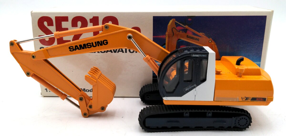 Kingstar toy SE210LC 1:50 Scale Diecast Samsung SE210LC Excavator NIB